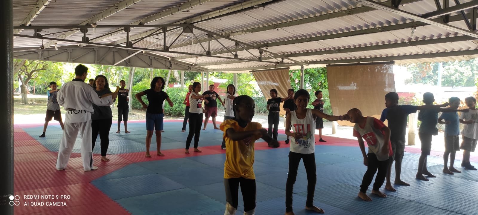 ASDEK abre sus puertas: 48 jóvenes de San Pedro Sula inician su  camino en el taekwondo